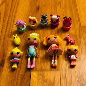 Lalaloopsy & Mink Doll Toys (4ct)